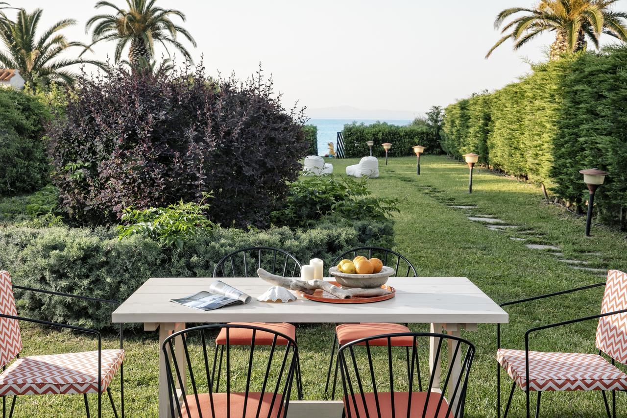 פוליכרונו Hestia Beachfront Villa מראה חיצוני תמונה
